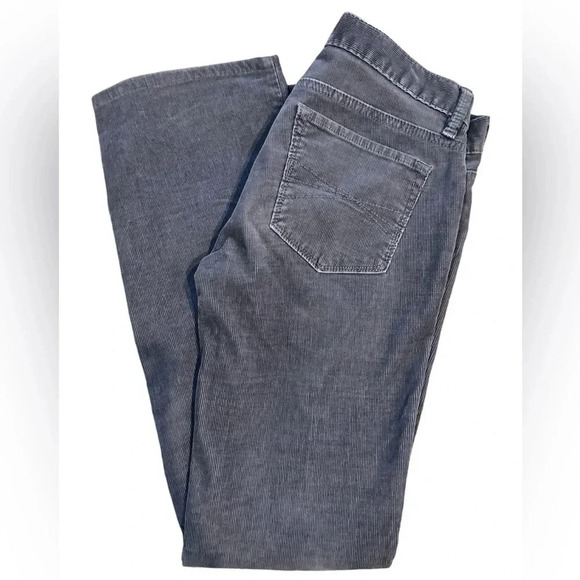 Loft modern fit,  gray corduroy boot cut pants. Size 2 - Picture 2 of 7